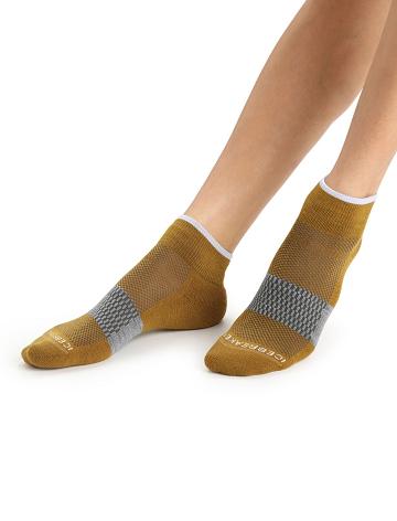 Clove / Snow Icebreaker Merino Multisport Light Mini Women's Socks | AU 1415TCEV